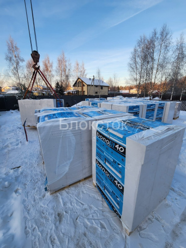 Газобетонные U-блоки (П-блоки) Бонолит Малоярославец 500х200х250, D500